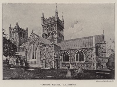 Wimborne Minster, Dorsetshire door English Photographer