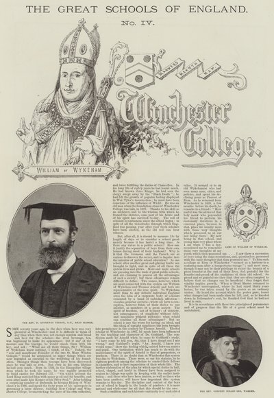 Winchester College door English Photographer
