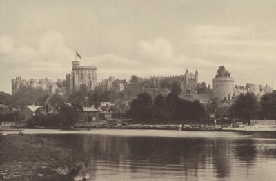 Windsor Castle, uitzicht vanaf de rivier door English Photographer