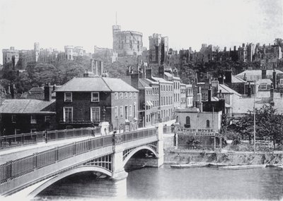 Windsor Castle vanaf de brug door English Photographer
