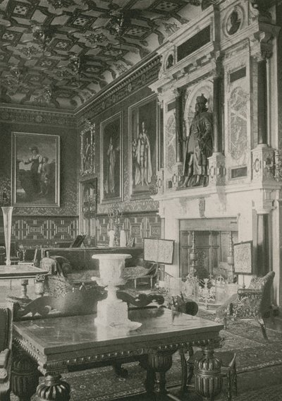Wintertekenkamer, Hatfield House door English Photographer