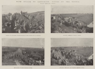 Met Buller naar Ladysmith, scènes aan de Tugela door English Photographer