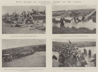 Met Buller naar Ladysmith, scènes aan de Tugela door English Photographer
