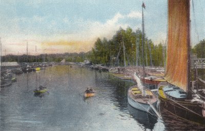 Wroxham, vanaf de Brug door English Photographer