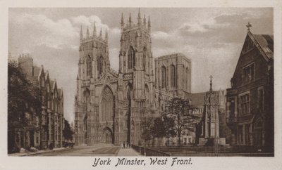 York Minster, West Front door English Photographer