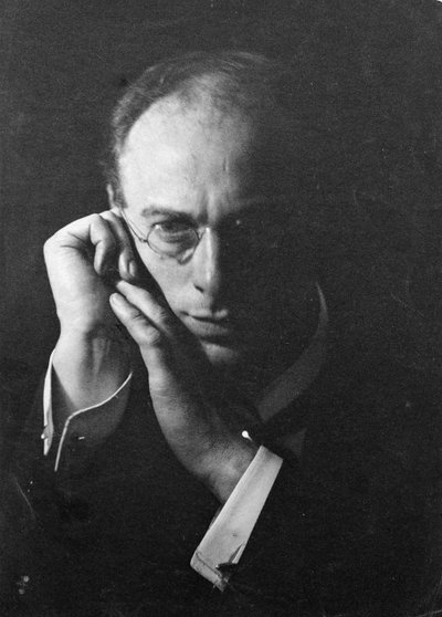 Portret van Arthur Rackham (1867-1939) door English Photographer English Photographer