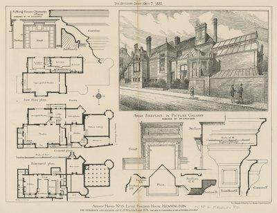 15 Little Holland House, Kensington, de residentie en studio