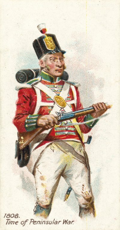 1808, Tijd van de Peninsulaire Oorlog door English School