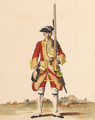 27e Regiment of Foot?, ca. 1742 door English School
