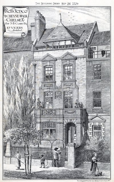 2 Cheyne Walk door English School