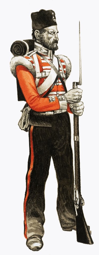 89e. Voet Privé 1854 Grenadier door English School