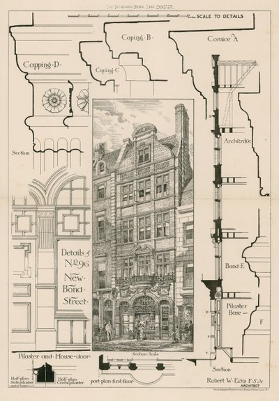 96 Bond Street, Londen door English School