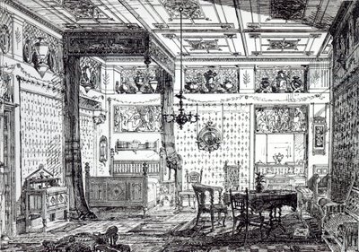 Een slaapkamer, uit 