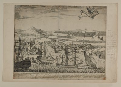 Een Karikatuur van de Oostenrijkse Successieoorlog, uitgegeven door G. Foster, Londen, 1743 door English School