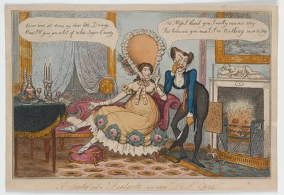 Een Dandy en een Dandyzette of een retour De L