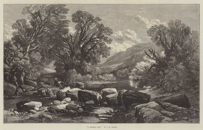 Een vakantiebestemming (gravure) door English School