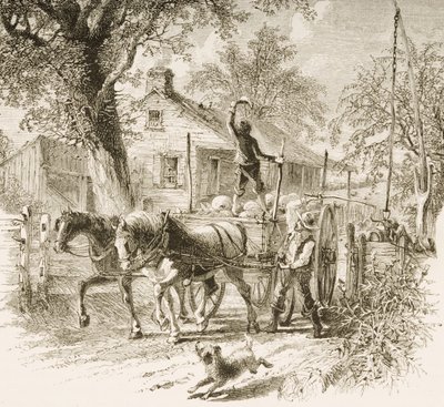 Een boerderij in Kansas, uit 
