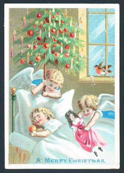 Een Vrolijk Kerstfeest - wenskaart door English School