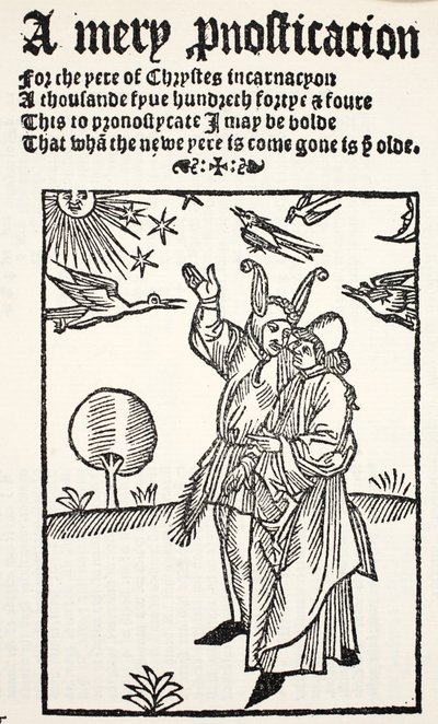 Een vrolijke voorspelling voor 1544 door English School