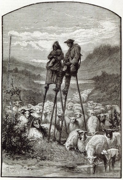 Een pastoraal in de Landes, uit 