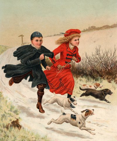 Een Rennen met de Honden door English School