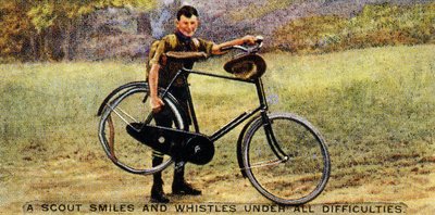 Een Scout Lacht en Fluit onder Alle Moeilijkheden, 1929 door English School