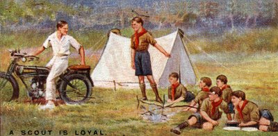 Een Scout is Loyaal, 1929 door English School