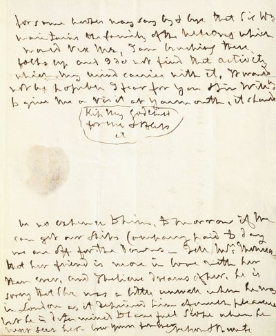 Een ondertekende brief aan Lady Hamilton, 1801 door English School