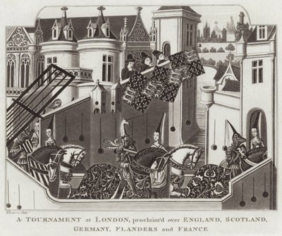 Een Toernooi in Londen, uitgeroepen over Engeland, Schotland, Duitsland, Vlaanderen en Frankrijk door English School