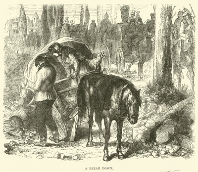 Een pech, november 1870 door English School