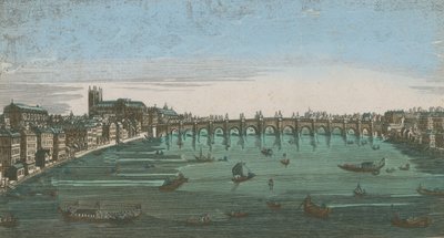 Een algemeen overzicht van zeilvaartuigen op de wateren van de Theems door English School