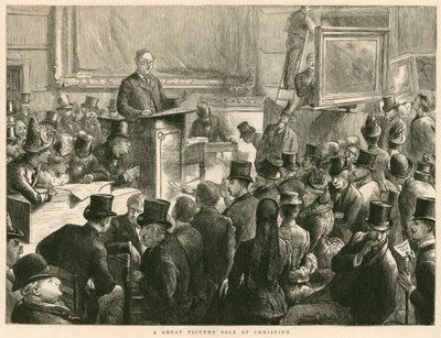Een grote schilderijenverkoop bij Christie