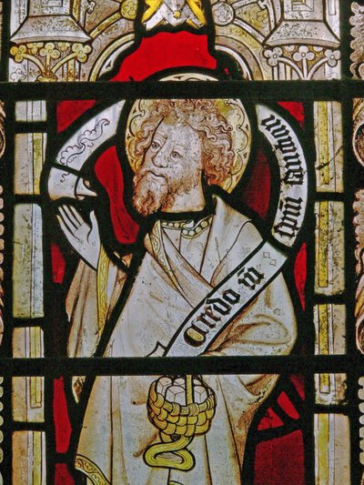 Een zuidelijk raam met St. Filippus door English School