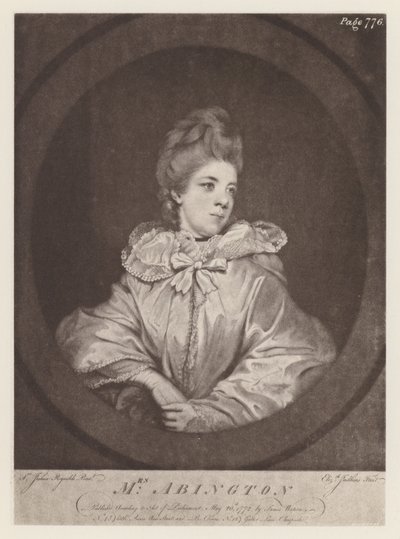 Abington, mevrouw Frances door English School