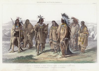 Aboriginals van Noord-Amerika door English School