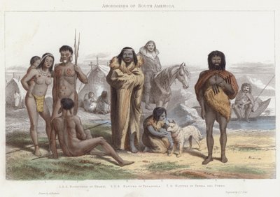 Aboriginals van Zuid-Amerika door English School