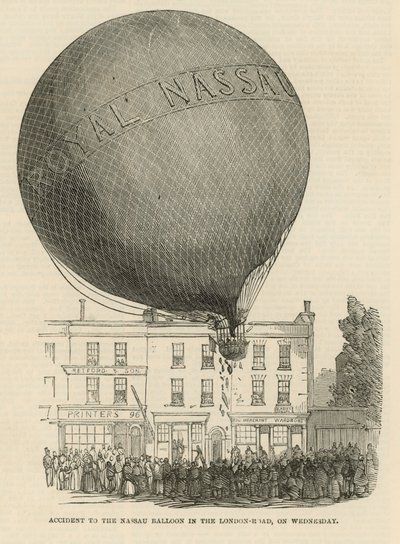 Ongeluk met de Nassau Ballon door English School