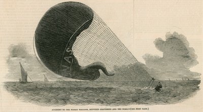 Ongeluk met de Nassau Ballon tussen Gravesend en de Nore door English School