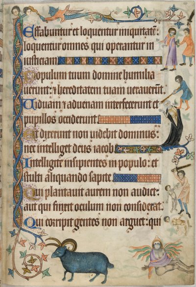 Psalm 93, scènes van moord, uit 