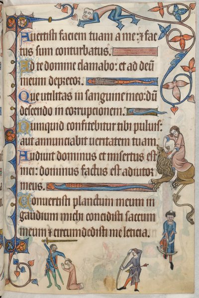 Psalm 29, executie van Thomas van Lancaster, uit 