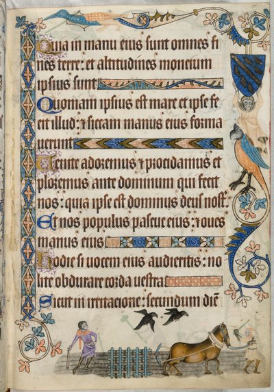 Add. 42130 fol.171 Ploegen, uit de 