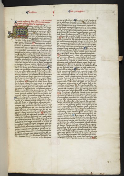 Add Ms Harley 612 f. 2, ca. 1425-75 (perkament codex) door English School