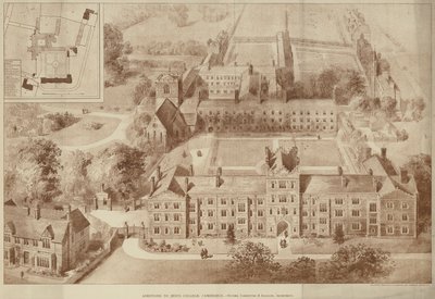 Uitbreidingen van Jesus College, Cambridge door English School