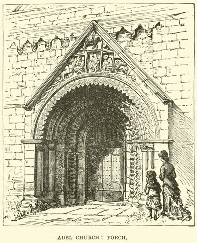 Adel Kerk, Portiek door English School