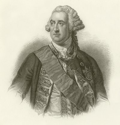Admiraal Lord Hawke door English School
