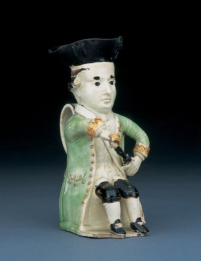 Admiraal Lord Rodney toby jug, c.1782 door English School