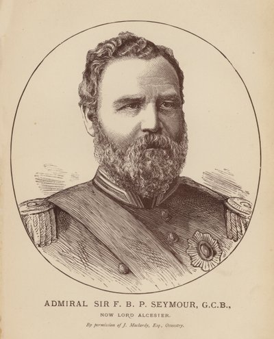 Admiraal Sir F B P Seymour, GCB, Nu Lord Alcester door English School