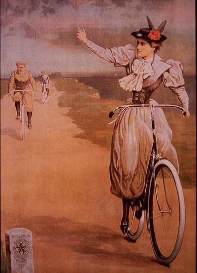 Advertentie voor Humber fietsen, ca. 1898 door English School