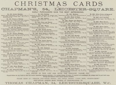 Advertentie, Chapman