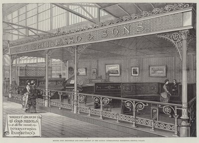 Advertentie, John Brinsmead en Zonen door English School